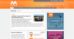 Desktop Screenshot of medilinkuk.com